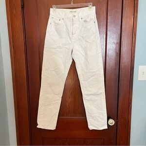 Madewell - Perfect Summer Jean in white denim